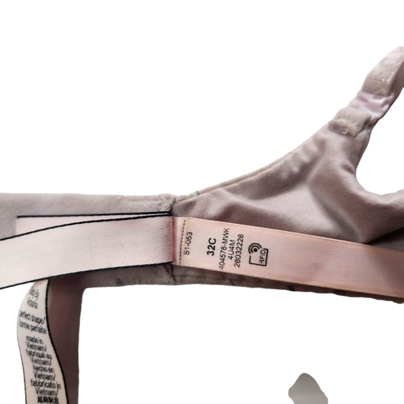 Victoria's Secret Perfect Shape Floral Size 32C Pink - Picture 5 of 5